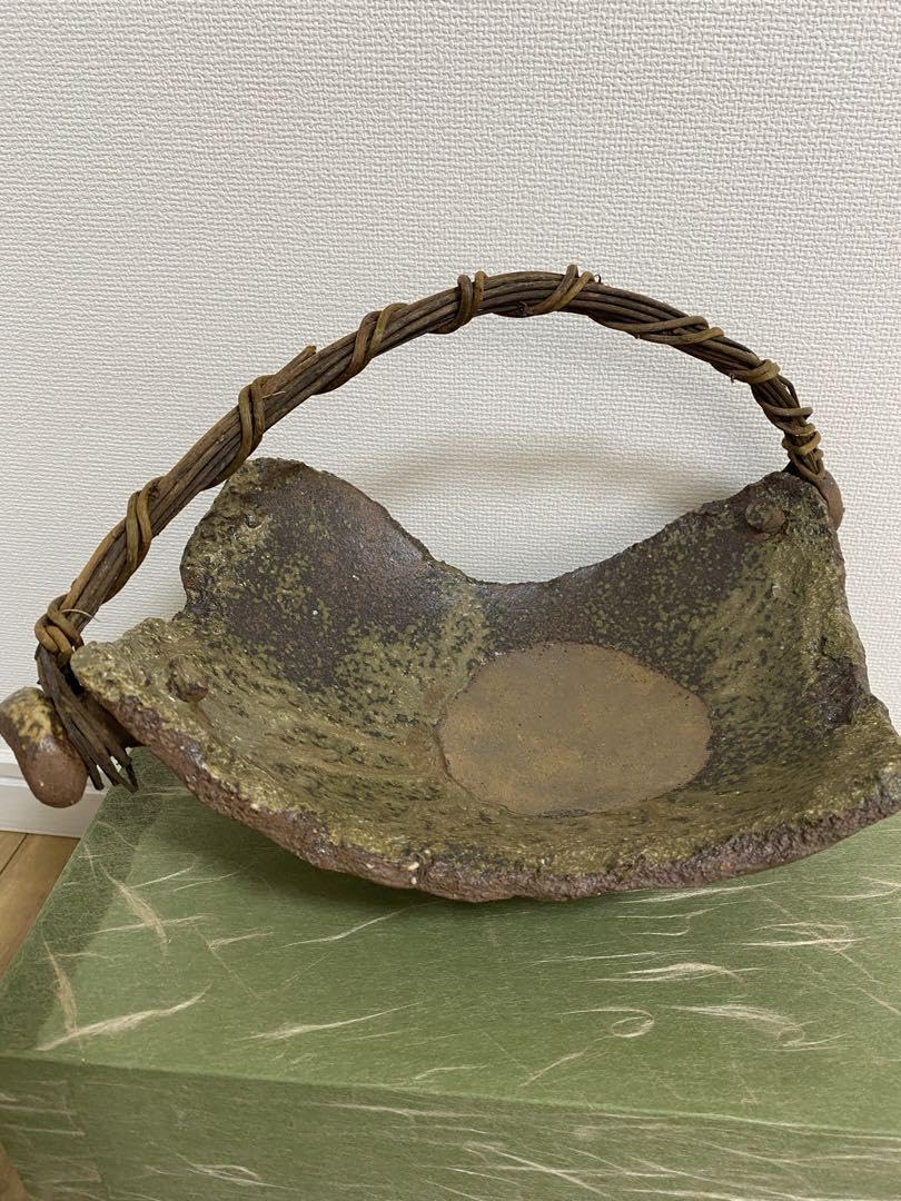 今野春雄　益子焼　菓子器　陶器　和食器 益子焼 今野春雄 菓子器 陶器 和食器今野春雄益子焼菓子器陶器和食器